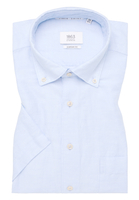 COMFORT FIT Linen Shirt in himmelblau unifarben