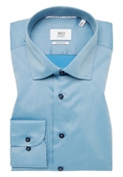 MODERN FIT Luxury Shirt in leave unifarben