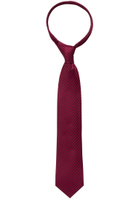 Tie in bordeaux plain