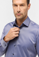 MODERN FIT Luxury Shirt in steel grey plain