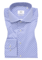 MODERN FIT Shirt in light blue printed