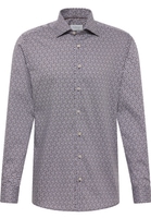 MODERN FIT Shirt in navy printed