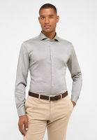 SLIM FIT Performance Shirt olive structuré