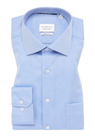 COMFORT FIT Cover Shirt bleu uni