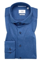 COMFORT FIT Jersey Shirt in blue plain