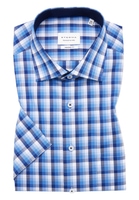 MODERN FIT Shirt in blue checkered