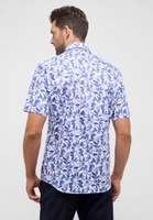 MODERN FIT Shirt in medium blue printed