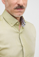 SLIM FIT Shirt in pistachio plain