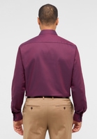 COMFORT FIT Shirt in bordeaux structured