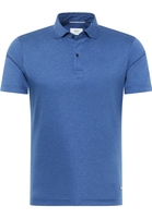 SLIM FIT Jersey Shirt in blue plain