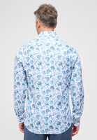 SLIM FIT Overhemd in blauw gedrukt