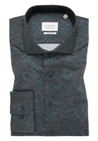 MODERN FIT Shirt in green printed