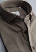 MODERN FIT Jersey Shirt in taupe unifarben