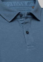 MODERN FIT Polo shirt in blue plain