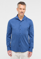 SLIM FIT Jersey Shirt in blue plain