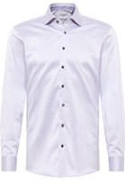 SLIM FIT Luxury Shirt in grafiet vlakte