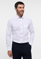 MODERN FIT Original Shirt in weiß unifarben