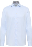 MODERN FIT Soft Luxury Shirt in pastel blue plain