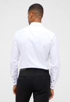 SLIM FIT Cover Shirt in wit vlakte