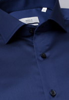 SLIM FIT Luxury Shirt in navy plain