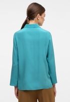 Blouse-chemisier émeraude uni