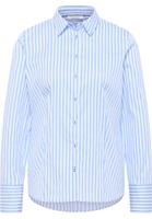 shirt-blouse in light blue striped