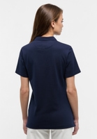 Polo shirt in navy plain