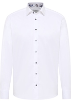 COMFORT FIT Luxury Shirt in white plain