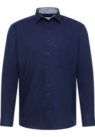 COMFORT FIT Original Shirt in navy plain