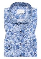 MODERN FIT Chemise bleu imprimé