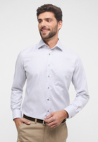 MODERN FIT Chemise gris structuré