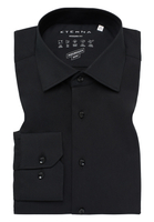 MODERN FIT Performance Shirt in zwart vlakte