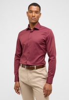 SLIM FIT Cover Shirt bordeaux uni