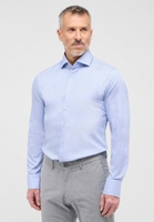 SLIM FIT Shirt in light blue structured