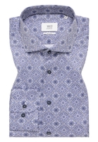 SLIM FIT Shirt in blue printed