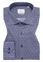 MODERN FIT Chemise bleu imprimé