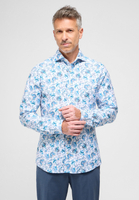 SLIM FIT Shirt in blue printed