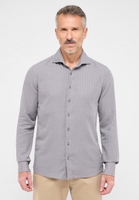 SLIM FIT Shirt in graphite structured