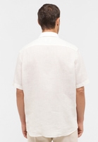 MODERN FIT Linen Shirt in zand vlakte