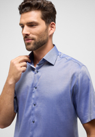 MODERN FIT Performance Shirt in denim strukturiert