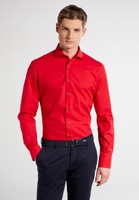 SLIM FIT Original Shirt in red plain