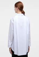 Blouse-chemisier blanc uni