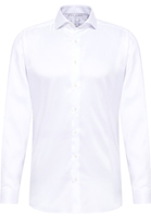 SLIM FIT Performance Shirt in wit gestructureerd