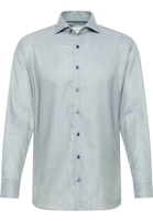 MODERN FIT Chemise gris foncé structuré