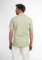 MODERN FIT Polo shirt in light green plain