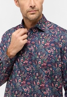 COMFORT FIT Shirt in navy printed