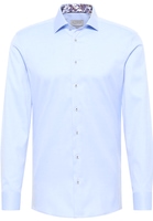 SLIM FIT Cover Shirt in light blue plain