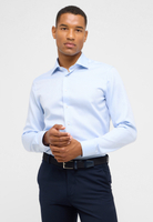 SLIM FIT Shirt in light blue structured