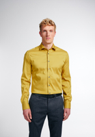 SLIM FIT Performance Shirt in curry plain