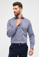 COMFORT FIT Shirt in blue printed